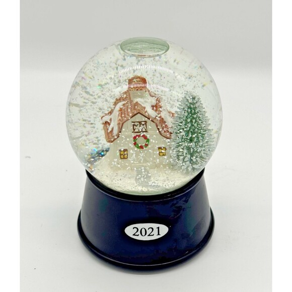 Target Wondershop 2021 Musical Snowglobe | Deck The Halls | Snow Globe | Brown - Picture 1 of 5